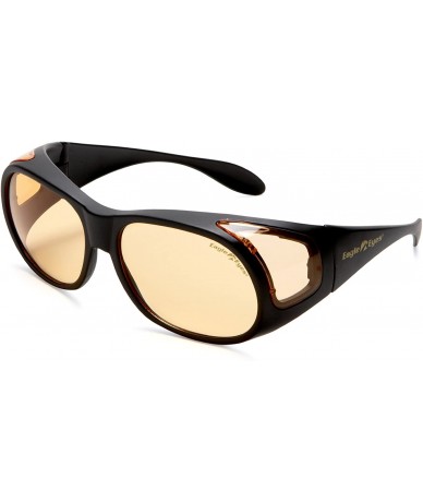 Round FitOns Computer Glasses - StimuLights Designed to Fit Over Prescription Glasses in Tortoise - C9113KJOSCL $73.60