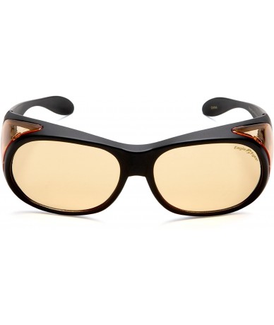 Round FitOns Computer Glasses - StimuLights Designed to Fit Over Prescription Glasses in Tortoise - C9113KJOSCL $73.60