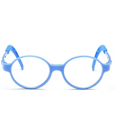 Round Children Round Eyeglass Frame Clearn Lens Non-Optical Glasses Age 4-12 - C6 - C61876WOQZC $19.38