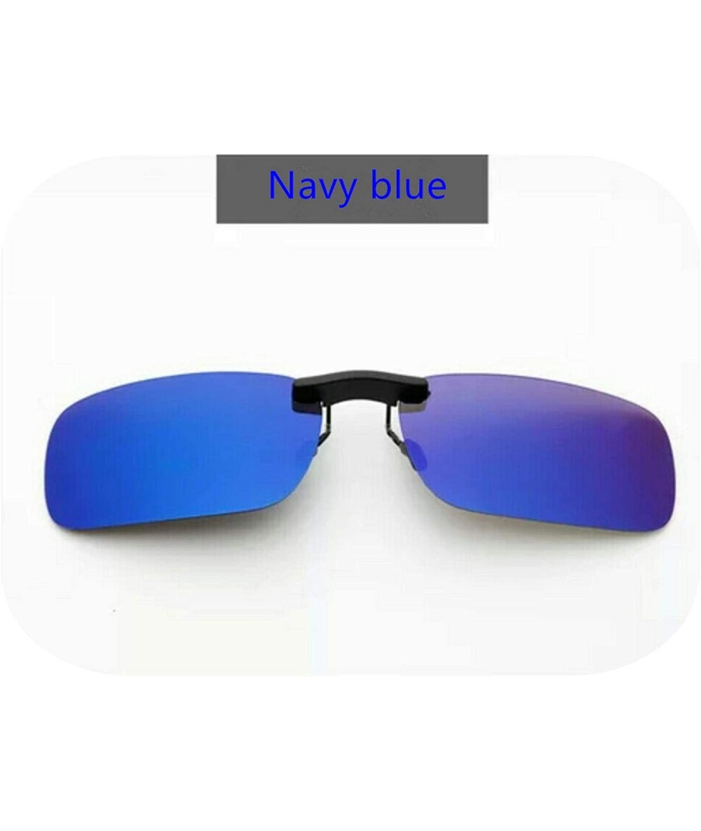 Oversized Unisex Polarized Clip Sunglasses Near-Sighted Driving Night Vision Lens Anti-UVA Anti-UVB Cycling Riding - 1 - CT19...