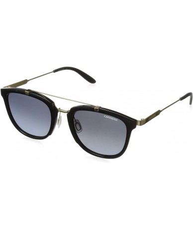 Sport Men's CA127/S Square Sunglasses - Shiny Black Gold/Gray Gradient - CX12NB2Z6ZB $93.02