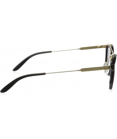 Sport Men's CA127/S Square Sunglasses - Shiny Black Gold/Gray Gradient - CX12NB2Z6ZB $93.02