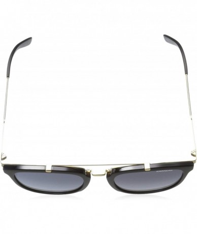 Sport Men's CA127/S Square Sunglasses - Shiny Black Gold/Gray Gradient - CX12NB2Z6ZB $93.02