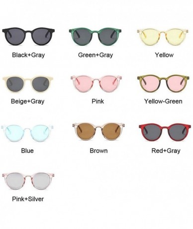 Aviator New Retro Mirror Sunglasses Women Brand Designer Luxury Vintage Cat Eye Sun Glasses Ladies Female UV400 - CX198ZLWMNZ...