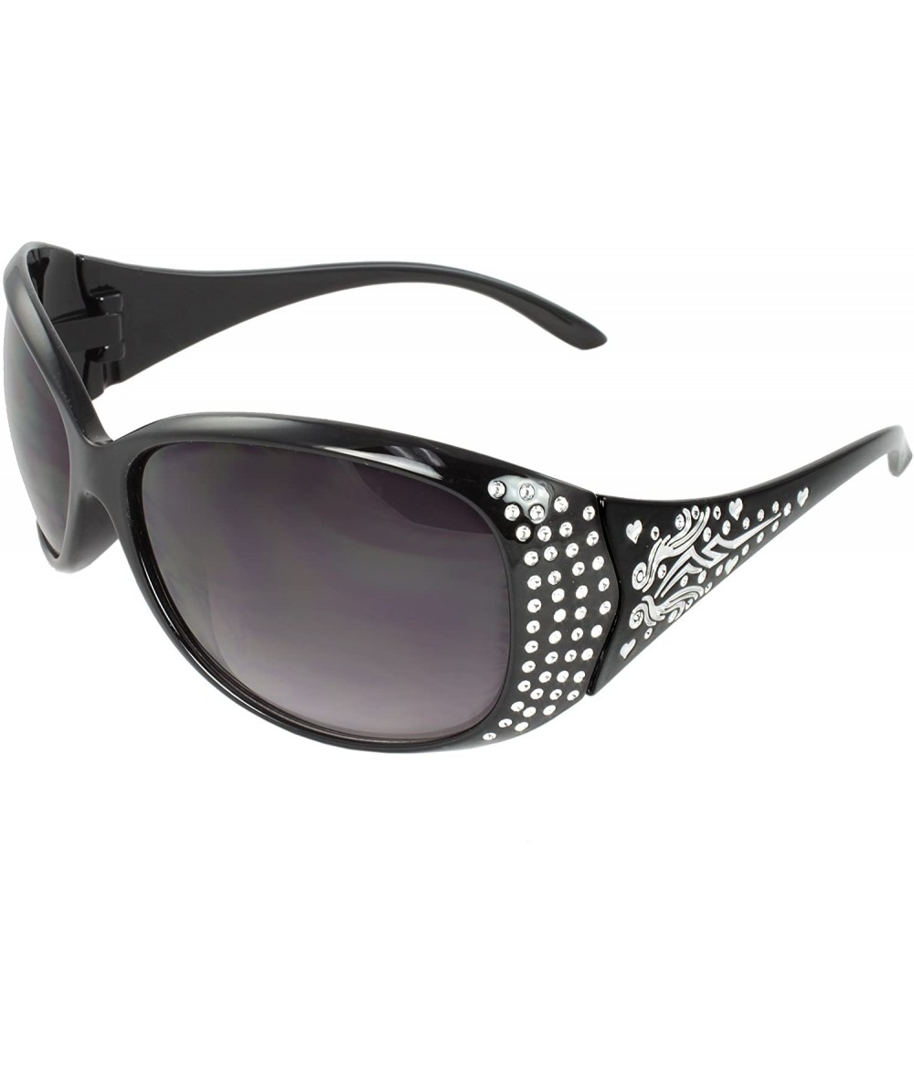 Wrap TU9301 Shield Fashion Sunglasses - Black - C011CB13RE9 $18.45