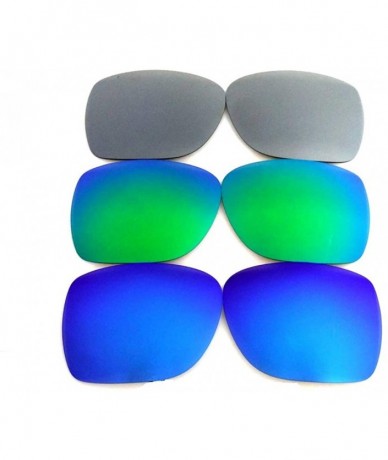 Oversized Replacement Lenses Holbrook Blue&Gray&Green Color Polarized-FREE S&H. 3 Pairs - Blue&gray&green - CR1276QYNKP $34.76