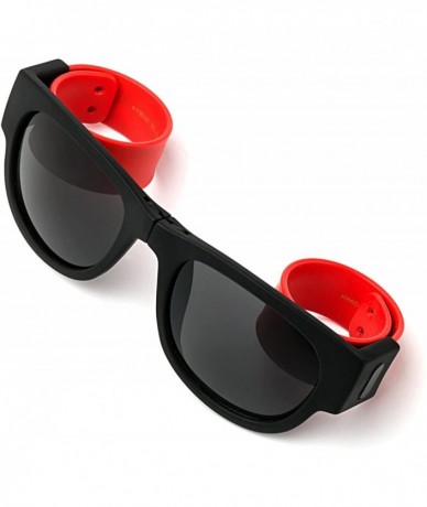 Sport Folding Retro Design for Action Sports Easy to Store Sunglasses - CF17Y0ESOU5 $18.91