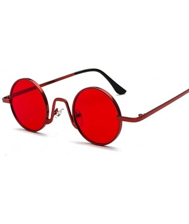 Round Round Sunglasses Women Unisex Retro Vintage Small Sun Glasses For Female Driving Sunglass Ladies Shades - CM199QCOLSE $...