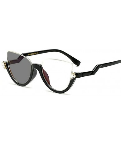 Oval Transition Sunglasses Photochromic Eyeglasses Finished - Black-150 - CG18Q52IDUU $39.57