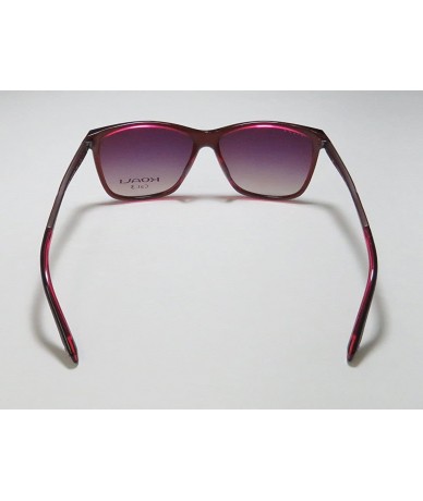 Sport 7850k Womens/Ladies Cat Eye Full-rim Gradient Lenses Spring Hinges Sunglasses/Shades - C21850EI74N $50.84