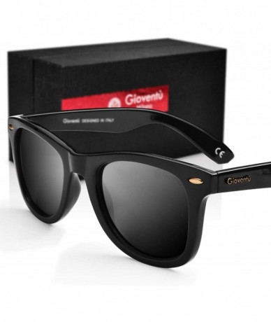 Round Giovent SUNGLASSES polarized High Tech Anti Scratch - CC192R4YEEK $43.75