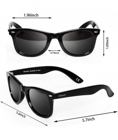 Round Giovent SUNGLASSES polarized High Tech Anti Scratch - CC192R4YEEK $43.75