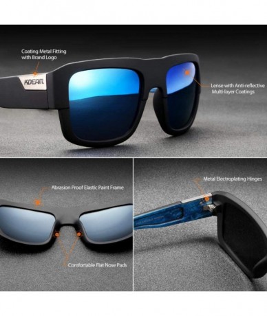 Aviator World-renowned Designer Polarized Sunglasses Men Durability Vintage Sun C5 - C6 - C518YKURMU3 $26.36