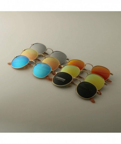 Oval Round Sunglasses Polarized Women Men 2018 Fashion Vintage Eyewear Driving Sun Glasses UV400 - Gold F Red - CS197A2G4AU $...