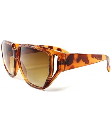 Square Classic Old Genuine Vintage 60s Mens Womens Square Sunglasses - Tortoise - CS18XO2R362 $17.85