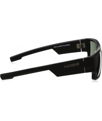 Rectangular Men's Dax Polarized Rectangular Sunglasses - Satin Black - CA11UUPQ11T $64.82