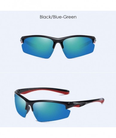 Sport Outdoor riding Polarized Sunglasses Sports Glasses dazzling windbreak Sunglasses - B - C518QCC86KS $59.87