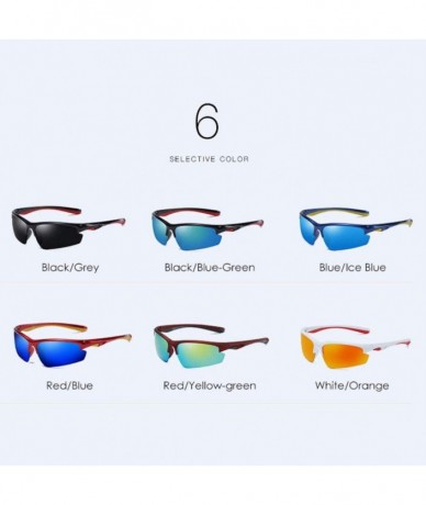 Sport Outdoor riding Polarized Sunglasses Sports Glasses dazzling windbreak Sunglasses - B - C518QCC86KS $59.87