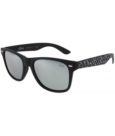 Square New York Encore Polarized Sunglasses - Tripleblackmirror - C9196MQSN4K $39.99