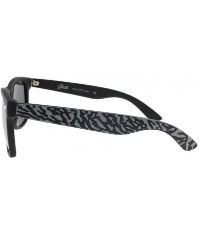 Square New York Encore Polarized Sunglasses - Tripleblackmirror - C9196MQSN4K $39.99