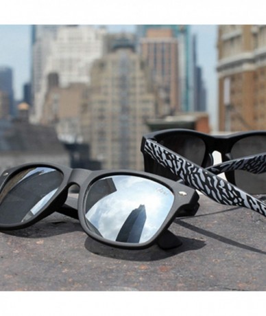 Square New York Encore Polarized Sunglasses - Tripleblackmirror - C9196MQSN4K $39.99