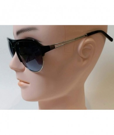 Rectangular Fashion Unisex Polarized Sunglasses Designer Shades - Style 4 - CV18RLQH9NG $20.79