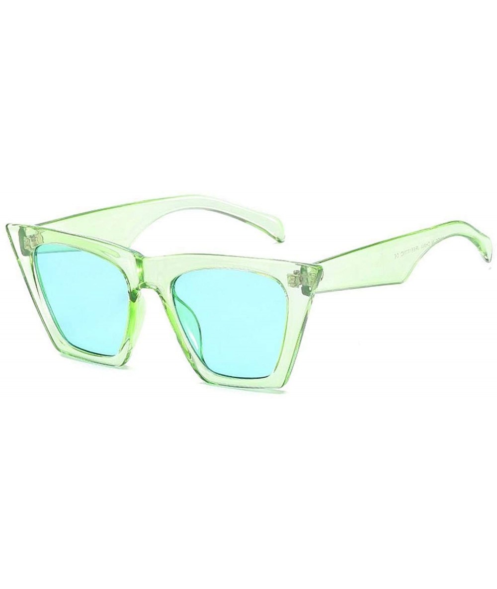 Square Vintage Luxury Square Sunglasses Women Cateye Sun Glasses Shades Woman Sunglass Retro Sunglases - Green - CA1985988NZ ...