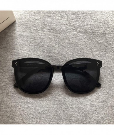 Cat Eye Korea Design Women Gentle Sunglasses Fashion Cat Eye Sunglass Men Vintage Sun Glasses Retro Eyewear Bye - C219850RO3M...