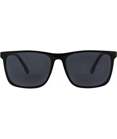 Square Highbrow Square Hideaway Bifocal Sunglasses- Black- 56 mm 3 - CM18X96SARI $43.22