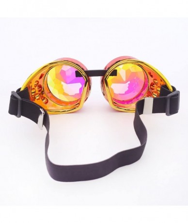 Goggle Sunglasses for Men Women Steampunk Goggles Vintage Glasses Retro Punk Glasses Eyewear Sunglasses Party Favors - A - CD...