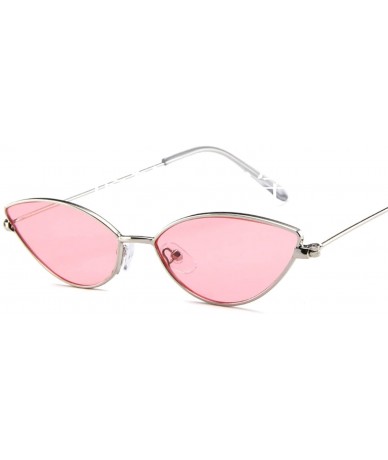 Cat Eye Cute Sexy Cat Eye Sunglasses Women Metal Frame Fashion Vintage Gradient Sun Glasses UV400 Shades - Red - CR197A203EN ...