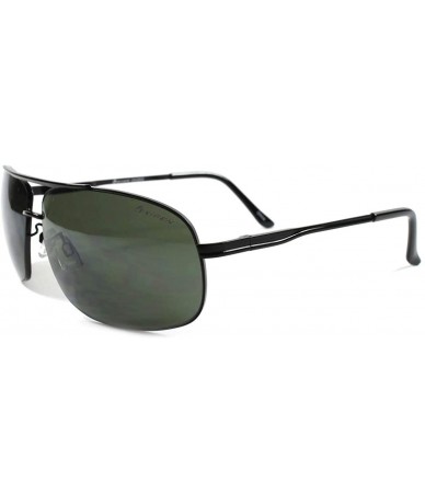 Aviator Fashion Hip Rectangle High-End Modern Stylish Dapper Sunglasses - Green - C118X2X4S8E $18.90