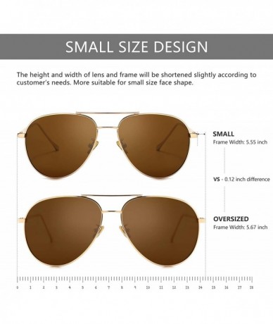 Round Women's Lightweight Oversized Aviator Sunglasses - Mirrored Polarized Lens - CW196INRTMW $31.73