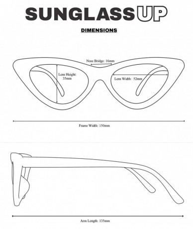 Oval Super Retro Vintage Exaggerated Slim Netural Color Frame Cat Eye Sunglasses - White Frame - CD18EERDLWL $20.43