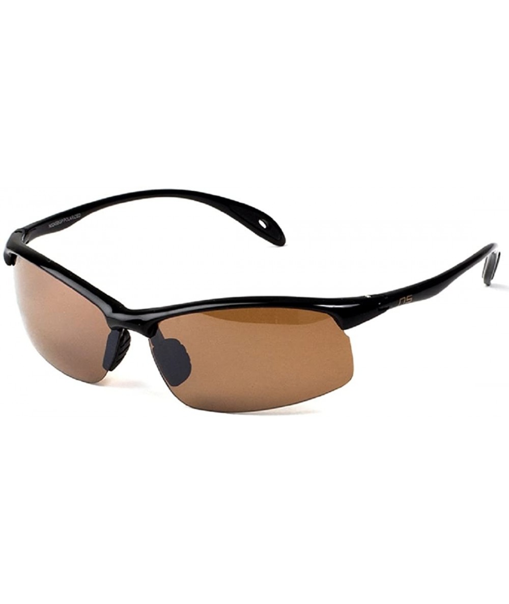 Round The Force - Lightweight Polarized Sunglasses - Black - C212D04W4NP $83.55