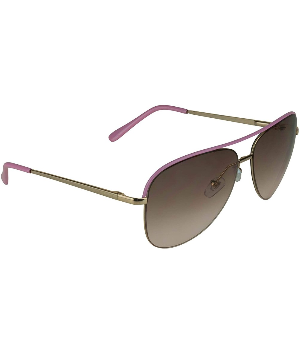 Aviator Aviator Sunglasses TearDrop with Gradient Lenses Unisex - Pink - CG12F09ODY1 $23.54