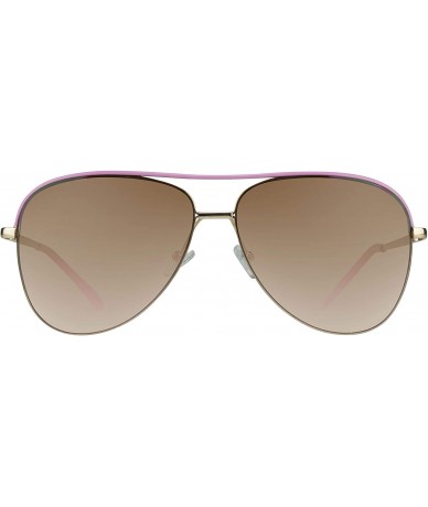 Aviator Aviator Sunglasses TearDrop with Gradient Lenses Unisex - Pink - CG12F09ODY1 $23.54