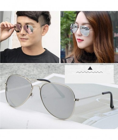 Oversized Unisex Vintage Polarized Sunglasses Protection - CK18OA65ZUA $47.54