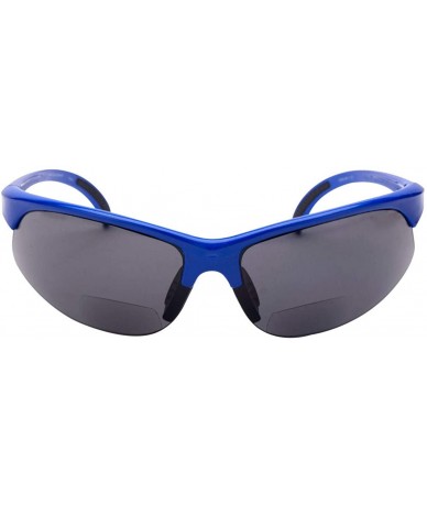 Rimless The Allstars" 3 Pair of our Most Popular Bifocal Sport Wrap Unisex Sunglasses - Black/Blue - CN1963SL9WR $46.07