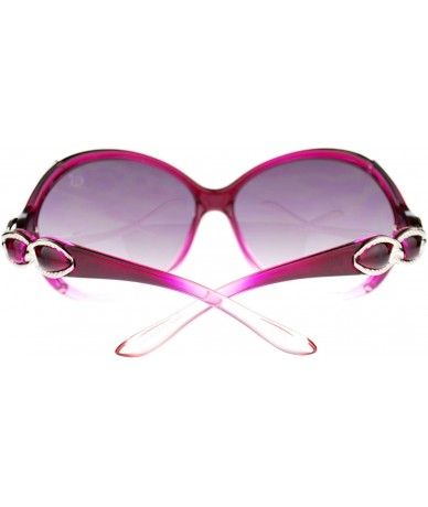 Butterfly Golden Bridge Womens Serpent Snake Chain Arm Butterfly Sunglasses - Burgundy - CI11O55AWNH $22.95