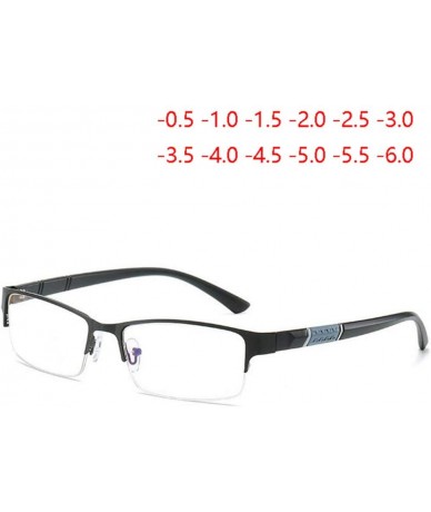 Square Finished Ultralight Business Nearsighted - Black Frame - C318WKAEHAL $51.54