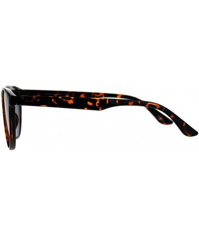 Oval Womens Sunglasses Designer Fashion Triangular Oval Frame UV 400 - Tortoise - CY18DNRS0RR $20.35