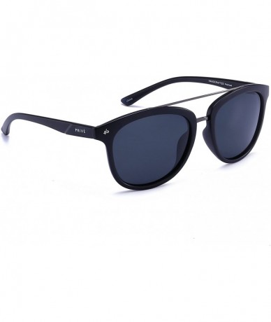 Square The Judge [Limited Edition] Designer Polarized Oversized Sunglasses - Negro - CG17YE7X8TN $44.97