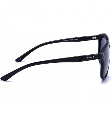 Square The Judge [Limited Edition] Designer Polarized Oversized Sunglasses - Negro - CG17YE7X8TN $44.97