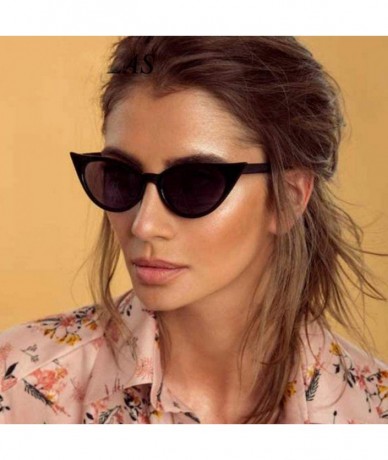 Oversized Retro Sexy Cat Eye Sunglasses Women Fashion Women Sun Glasses Eyewear Oculos 8 - 2 - CJ18XDWTC3C $17.55