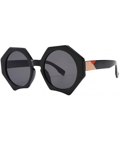 Oversized Oversized Sunglasses Polygonal Sunglass Vintage - C6 - CH197ZI870Y $18.20