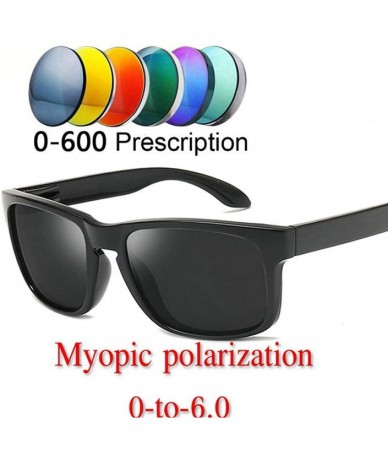 Goggle 2019 diopter finished myopia polarized sunglasses unisex myopia glasses fashion square driving goggles UV400 - CY18QI9...