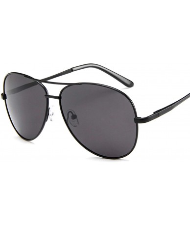 Aviator Aviator Sunglasses Polarized Women - Gun Frame - C5197WYZTM8 $60.10