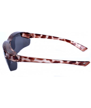 Wrap Tortoiseshell SUNGLASSES Spectacles - CV18GAL3ZEA $55.64