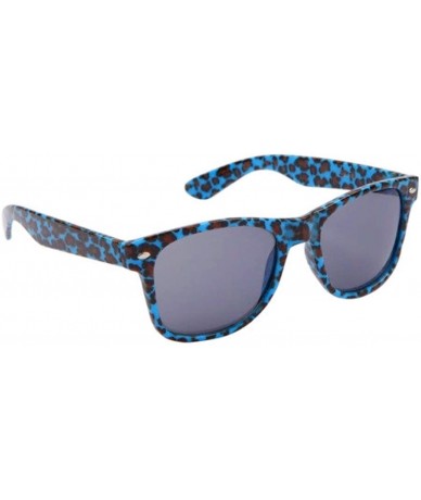 Wayfarer 2 Pair HQ+ Wild Fancies by Sojayo - 1 Blue-brown-black & 1 Off White-pink-black (2 Pack) - C418DOGQ83O $27.63